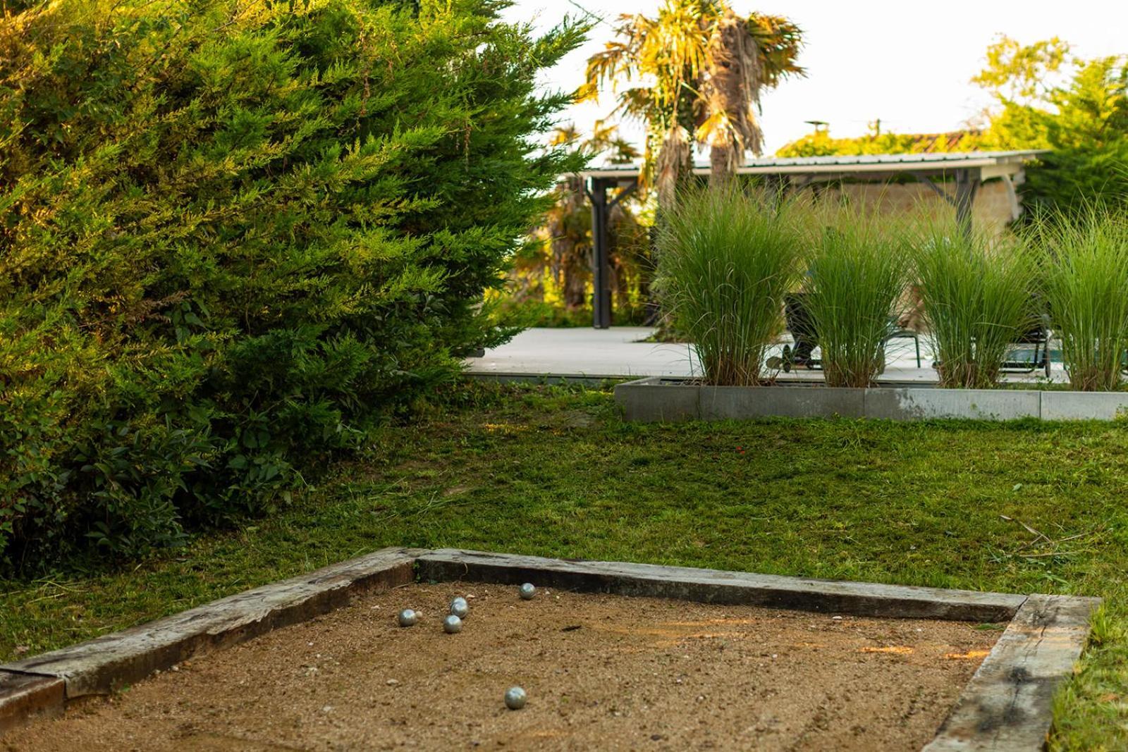 Villa Au Petit Bonheur Avec Clim - Hameau Au Calme - Piscine Chauffee - Petanque Moncrabeau Zewnętrze zdjęcie