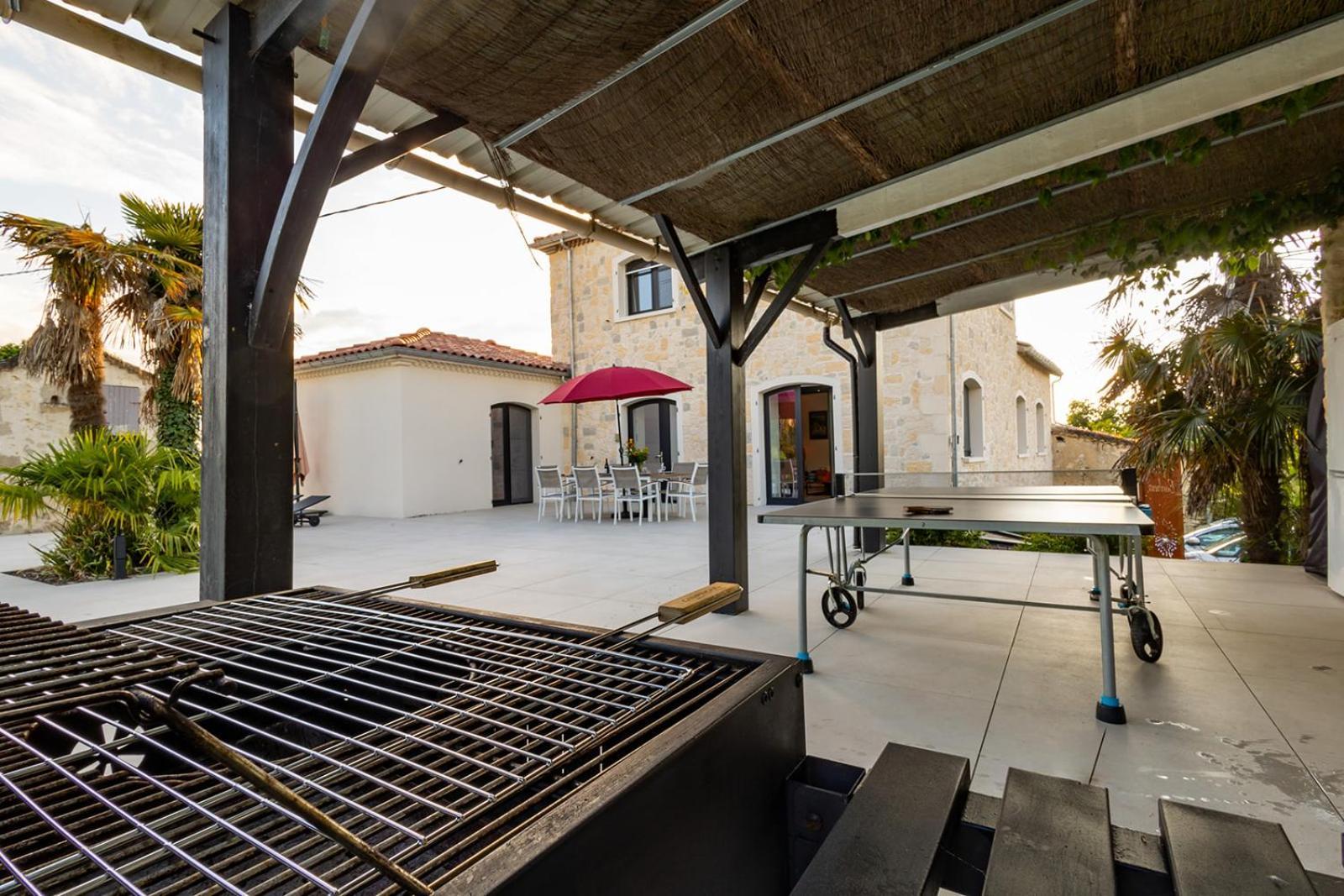 Villa Au Petit Bonheur Avec Clim - Hameau Au Calme - Piscine Chauffee - Petanque Moncrabeau Zewnętrze zdjęcie